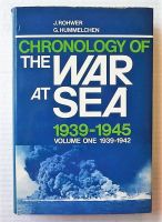 Thumbnail CHEAP BOOKS ZB2922 THE CHRONOLOGY OF THE WAR AT SEA 1939-1945 VOL 1 1939-1942