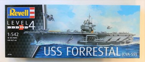 Thumbnail REVELL 05156 USS FORRESTAL  UK SALE ONLY 