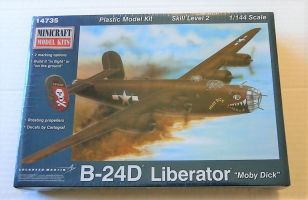 Thumbnail MINICRAFT 14735 B-24D LIBERATOR MOBY DICK