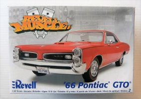 Thumbnail REVELL 2873 1966 PONTIAC GTO