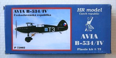 Thumbnail HR MODEL 72002 AVIA B-534/IV CZECH REPUBLIC