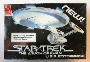 Thumbnail AMT 6675 STAR TREK THE WRATH OF KHAN U.S.S. ENTERPRISE