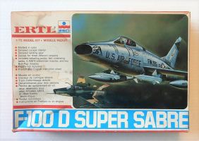 Thumbnail ESCI 8557 F-100 D SUPER SABRE