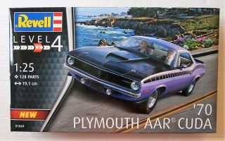 Thumbnail REVELL 07664 1970 PLYMOUTH AAR CUDA