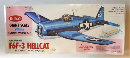 Thumbnail GUILLOWS 1005 GRUMMAN F6F-3 HELLCAT  UK SALE ONLY 