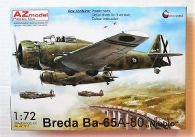 Thumbnail AZ MODEL 7617 BREDA BA-65 A-80 NIBBIO OVER SPAIN