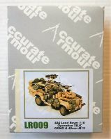 Thumbnail ACCURATE ARMOUR LR009 SAS LAND ROVER 110 OPERATION TELIC GPMG   40MM M19