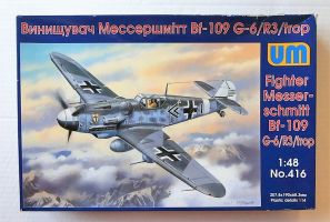 Thumbnail UNIMODEL 416 MESSERSCHMITT BF-109 G-6/R3/TROP