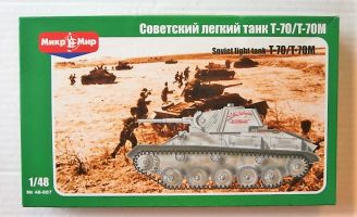 Thumbnail MICRO-MIR 48007 T-70/ T-70M SOVIET LIGHT TANK