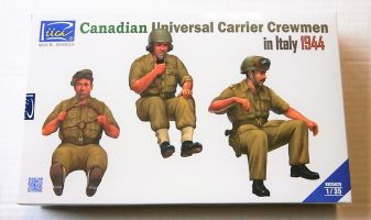 Thumbnail RIICH 35029 CANADIAN UNIVERSAL CARRIER CREWMEN IN ITALY 1944