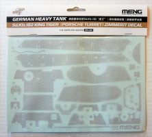 Thumbnail MENG SPS-060 GERMAN HEAVY TANK KING TIGER  PORSCHE TURRET  ZIMMERIT DECAL