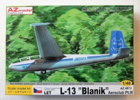 Thumbnail AZ MODEL 4873 LET L-13 BLANIK AEROCLUB PT.III