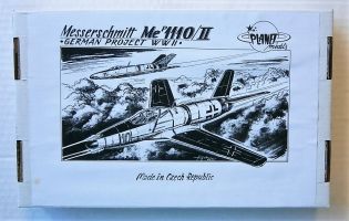 Thumbnail PLANET MODELS 006 MESSERSCHMITT ME 1110/II 