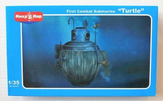 Thumbnail MICRO-MIR 35015 TURTLE FIRST COMBAT SUBMARINE