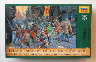 Thumbnail ZVEZDA MODELS 8053 FRENCH INFANTRY OF THE 100 YEARS WAR