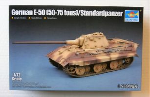 Thumbnail TRUMPETER MODELS 07123 GERMAN E-50  50-75 TONS  STANDARDPANZER