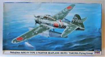 Thumbnail HASEGAWA 09440 NAKAJIMA A6M2-N TYPE 2 FIGHTER SEAPLANE  RUFE  TAKUMA FLYING GROUP