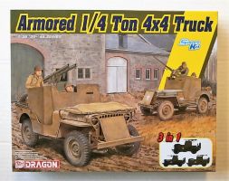 Thumbnail DRAGON 6727 ARMOURED 1/4 TON 4X4 TRUCK 3 IN 1