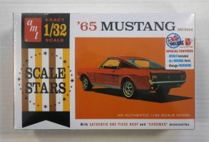 Thumbnail AMT 1042 65 MUSTANG FASTBACK WITH CHROMED ACCESSORIES