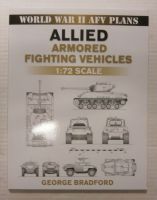 Thumbnail CHEAP BOOKS ZB3382 AFV PLANS ALLIED ARMORED FIGHTING VEHICLES 1 72 SCALE
