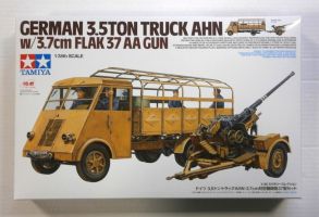Thumbnail TAMIYA 32410 GERMAN 3.5TON TRUCK AHN W/3.7cm FLAK 37 AA GUN 