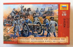 Thumbnail ZVEZDA MODELS 8066 SWEDISH ARTILLERY OF CHARLES XII