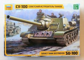 Thumbnail ZVEZDA MODELS 3688 SU-100 SOVIET TANK DESTROYER