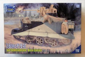 Thumbnail RIICH 35031 2.8cm S.PZ.B.41 AUF SELBSFAHRLATTE BREN CARRIER 731 E 