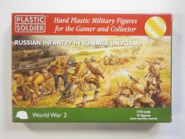 Thumbnail PLASTIC SOLDIER WW2020001 RUSSIAN INFANTRY IN SUMMER UNIFORM