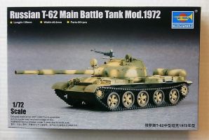 Thumbnail TRUMPETER MODELS 07147 RUSSIAN T-62 MAIN BATTLE TANK MOD 1972