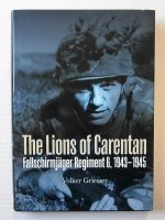 Thumbnail CHEAP BOOKS ZB2122 THE LIONS OF CARENTAN - FALLSCHIRMJAGER REGIMENT 6 1943-1945 - VOLKER GRIESSER