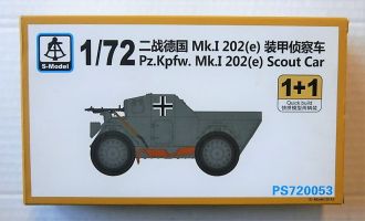 Thumbnail S-MODEL 720053 PZ.KPFW. MK.I 202 e  SCOUT CAR
