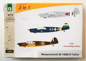 Thumbnail FLY 72032 MESSERSCHMITT BF 108B/D 2 IN 1