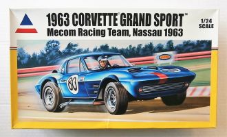 Thumbnail ACCURATE MINIATURES 240001 1963 CORVETTE GRAND SPORT MECOM RACING TEAM NASSAU 1963