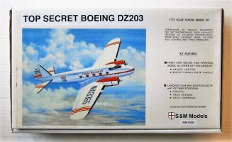 Thumbnail S&M MODELS 72022 TOP SECRET BOEING DZ203