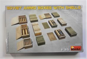 Thumbnail MINIART 35261 SOVIET AMMO BOXES WITH SHELLS