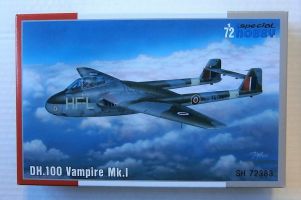 Thumbnail SPECIAL HOBBY 72383 DH.100 VAMPIRE MK.I