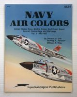 Thumbnail CHEAP BOOKS ZB890 SQUADRON/SIGNAL 6157 NAVY AIR COLORS AIRCRAFT CAMOUFLAGE AND MARKINGS VOL 2 1945 -1985