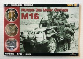 Thumbnail CHEAP BOOKS ZB2197 TOPSHOTS 37 - MULTIPLE GUN MOTOR CARRIAGE M16 - GRZEGORZ PTONSKI AND TOMASZ SZCZERBICKI
