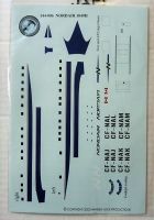 Thumbnail  1921. WHISKEY JACK DECALS 144-006 NORDAIR LOCKHEED CONSTELLATION 1049H