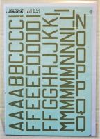 Thumbnail XTRADECAL 32024 RAF CODE LETTERS AND NUMBERS 30 INCH DOUBLE SHEET