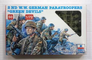 Thumbnail ESCI 244 WWII GERMAN PARATROOPERS GREEN DEVILS