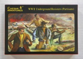 Thumbnail CAESAR MINATURES H006 WWII UNDERGROUND RESISTERS