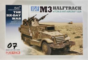 Thumbnail DRAGON 3586 M3 HALFTRACK w/TMC-20 ANTI-AIRCRAFT GUN 50tH ANNIVERSARY THE SIX-DAY WAR