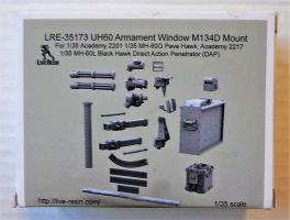 Thumbnail LIVE RESIN 35173 UH60 ARMAMENT WINDOW M134D MOUNT