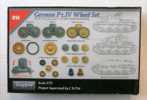 Thumbnail TRISTAR 35014 GERMAN PZ.IV WHEEL SET