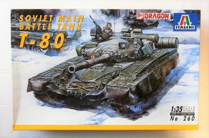 Thumbnail ITALERI  260 T-80 SOVIET MBT