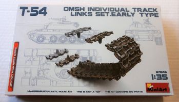 Thumbnail MINIART 37046 T-54 OMSH INDIVIDUAL TRACK LINKS SET EARLY TYPE