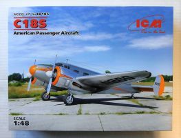 Thumbnail ICM 48185 BEECH C18S AMERICAN PASSENGER AIRCRAFT
