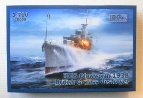 Thumbnail IBG MODELS 70008 HMS GLOWWORM 1938 BRITISH G-CLASS DESTROYER
